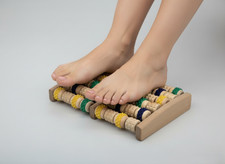 12 Roller Wooden Foot Massager