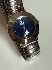 Volkswagen VW Logo Watch Blue