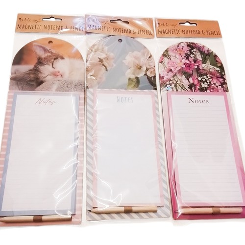 Magnetic shopping list pad - magnetic,