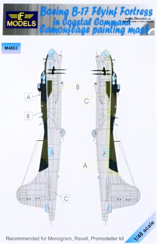 Models lfmm4863 17 flying - models, b-17
