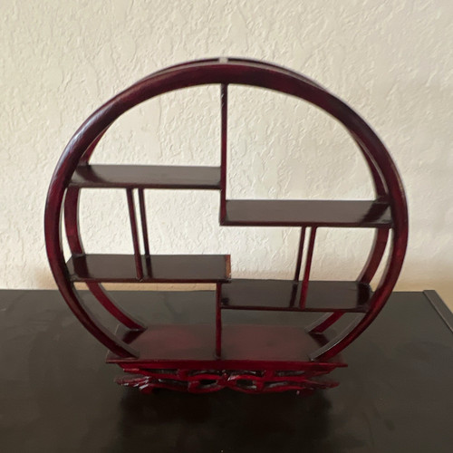 Vintage chinese wood tabletop - vintage,