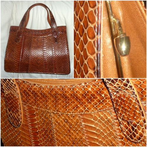 Jane shilton snakeskin handbag - shilton,