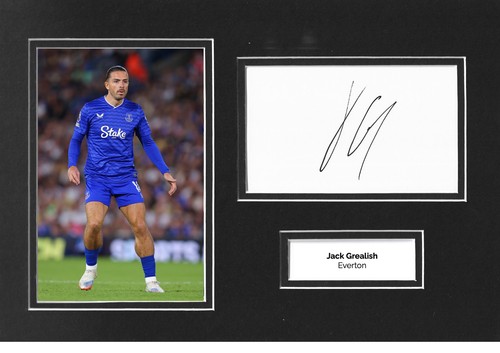 Jack grealish signed - grealish, 12x8