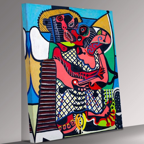 Pablo picasso the kiss cubism - pablo,