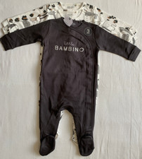 BNWT Baby Boys 3pk Animal Sleepsuits 6-9 months NEXT