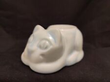 Large Blue Cat Ceramic Novelty