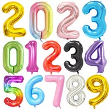 40" Giant Foil Number Self