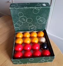 Vintage Belgian Aramith Billiard / Pool Ball Box Set - 16 Ball set 2"