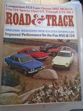Road & Track Jul 1971 Datsun