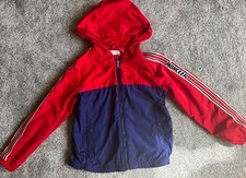 Moncler boys blue/red jacket