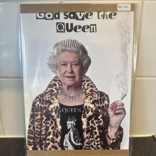 Queen elizabeth comedy - comedy, print