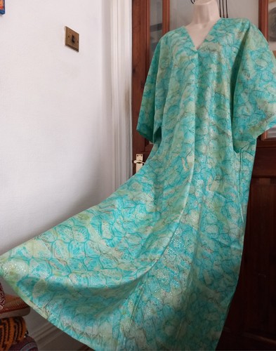 Bnwot blue gold maxi kaftan - bnwot,