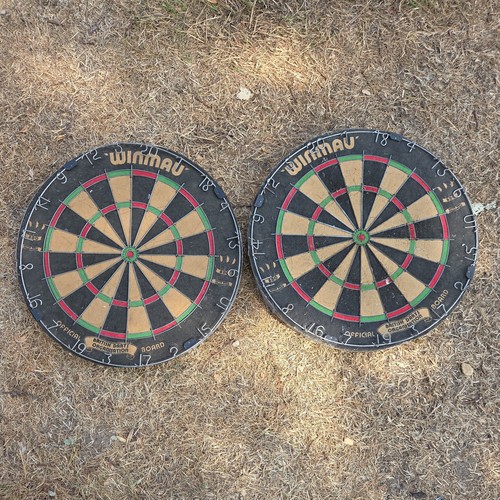 Vintage winmau dartboard - 2x,
