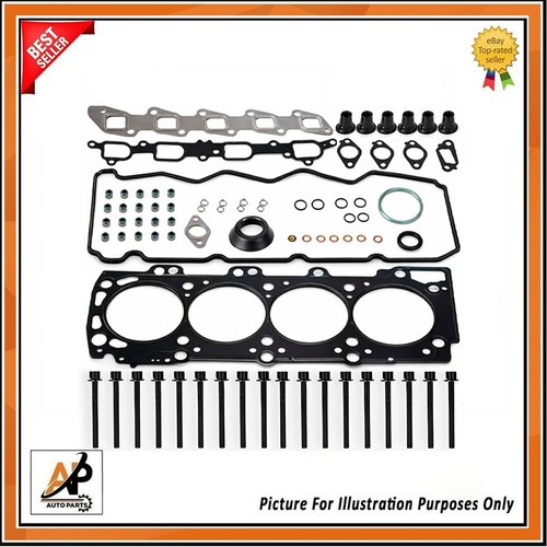 Full engine head gasket - gasket, bolts