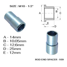 ROD END SPACER RACE RALLY CARS