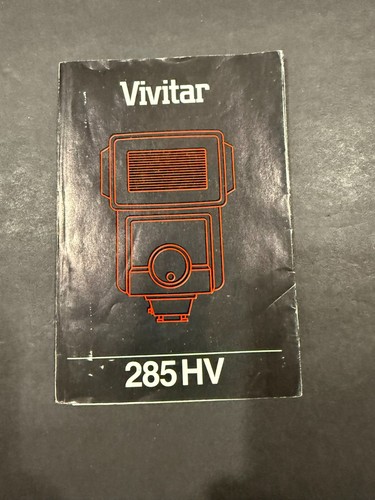 Vivitar camera flash 285 - 285, hv