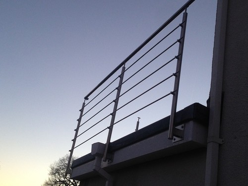 Stainless steel balustrade - stainless,