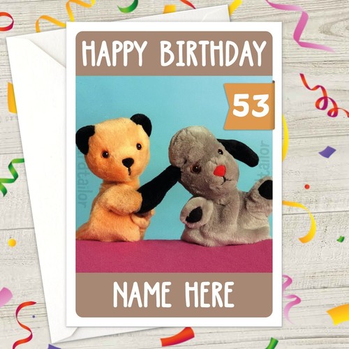 Sooty and sweep personalised - and,