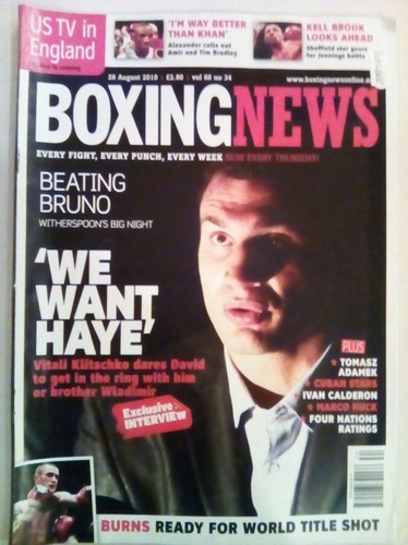 Boxing news aug 2010 - aug,