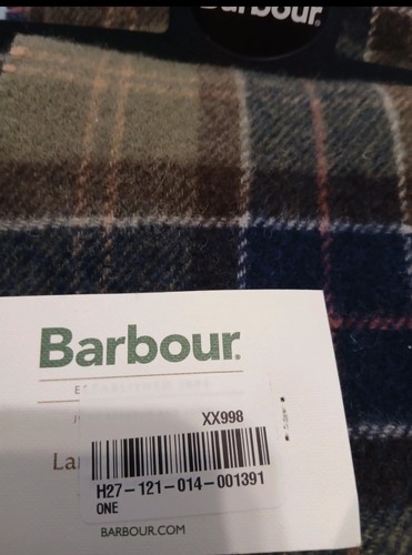 Barbour unisex scarf 100 - barbour, 100%