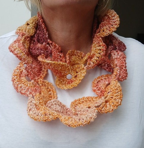 Handmade crochet infinity - crochet,