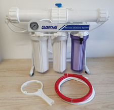 Filterplus 600GPD Reverse Osmosis Pure Water Filter Kit on Freestanding Frame