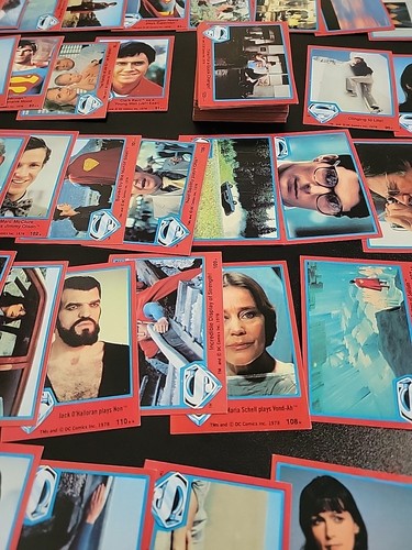 1978 topps superman the movie - 1978,