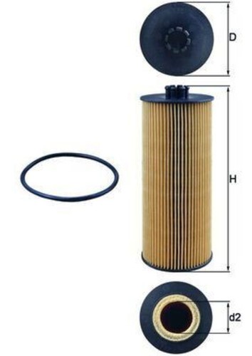 Oil filter mahle - oil,