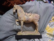Vintage terracotta horse