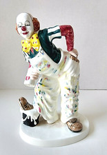 Vintage Auguste's Mishap by Coalport Bone China Figurine, England, 7.25" Height