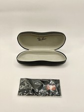 Ray Ban Black Glasses Case New