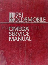 1981 Oldsmobile Omega Repair