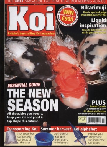 Koi magazine issue 87 - koi,