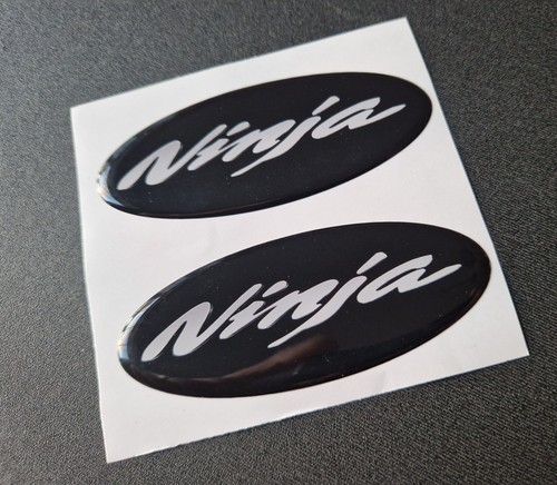 Resin dome ninja oval - oval, stickers