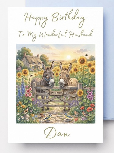 Personalised husband birthday - personalised,