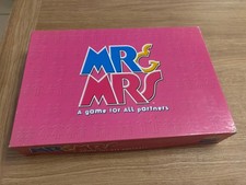 2001 MR & MRS BOARD GAME AGE