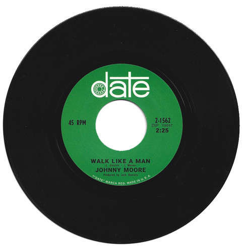 Johnny moore walk like man - a,