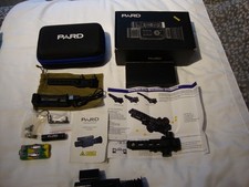 Pard NV008P LRF IR Day/Night Scope w/ Laser Rangefinder and adjustable rail 9/10