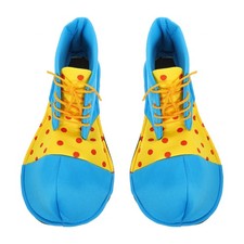 1 Pair Halloween Clown Costume Shoes Large Clown Shoes Clown Cosplay Costume Pro