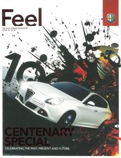 UK Alfa Romeo FEEL Magazine: #13, Centenary Special, Giulietta, Carabo, 2010