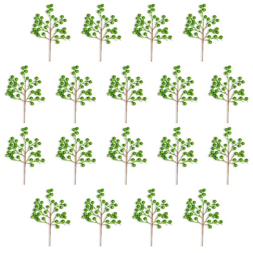 18pc artificial picks berries - artificial,