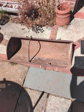 Vintage cast iron trough - cast, 3'