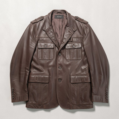 Gucci men black - gucci, biker