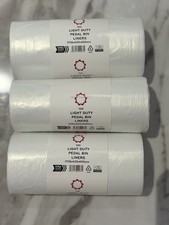 300 X 15L White Pedal Bin