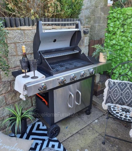 Large gas bbq - gas, outdoor