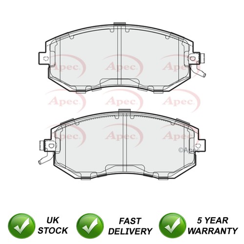 Brake pads set front sjr - set, fits