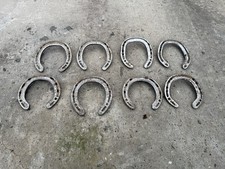 10 Old Used HORSESHOES