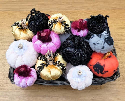 Handmade fabric pumpkin - pumpkin, autumn