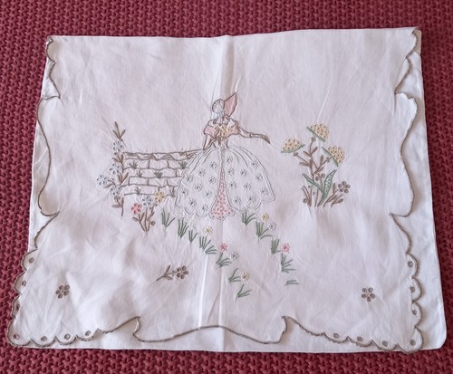 Vintage crinoline lady - vintage,
