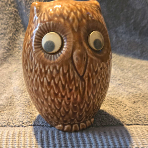 Dendan ware ceramic owl - dendan,
